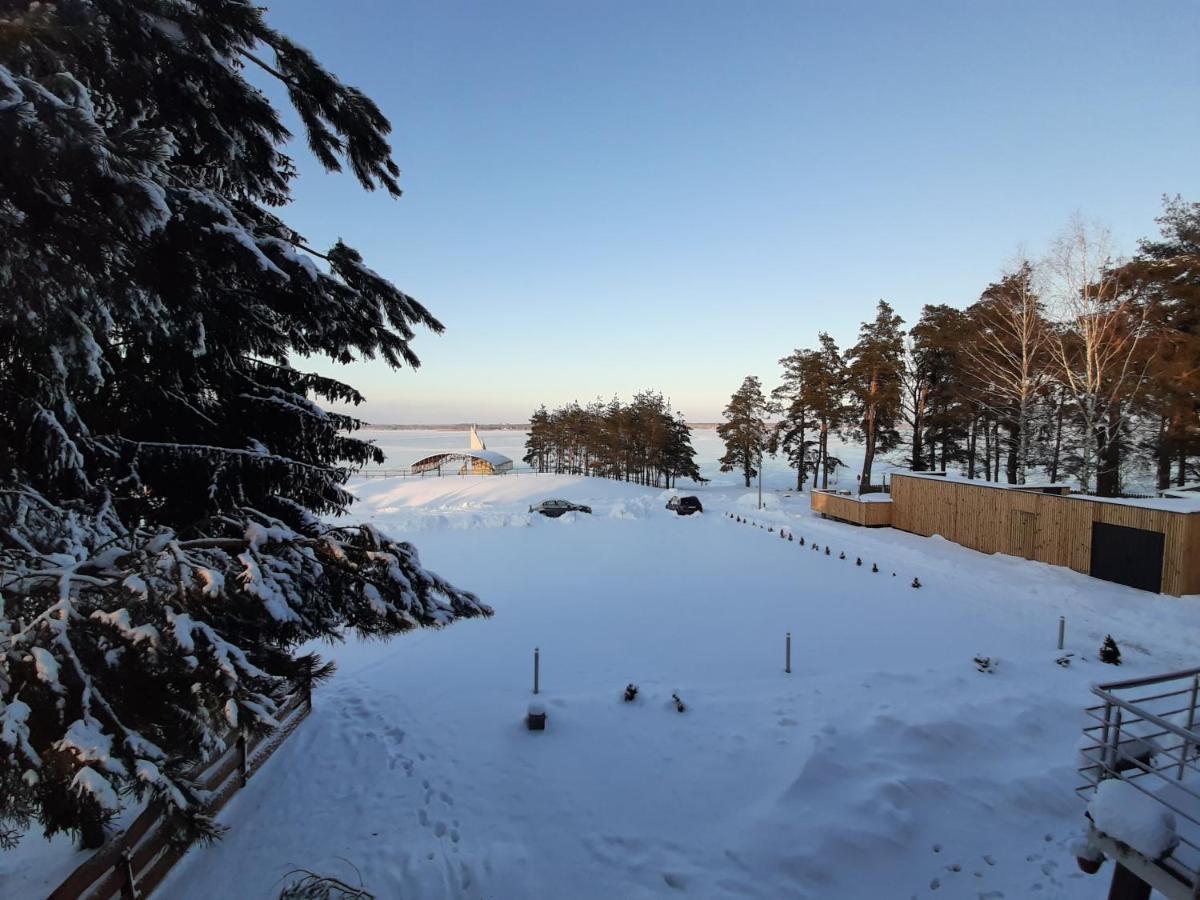Апартаменты Zubr Nad Zalewem Luka Экстерьер фото