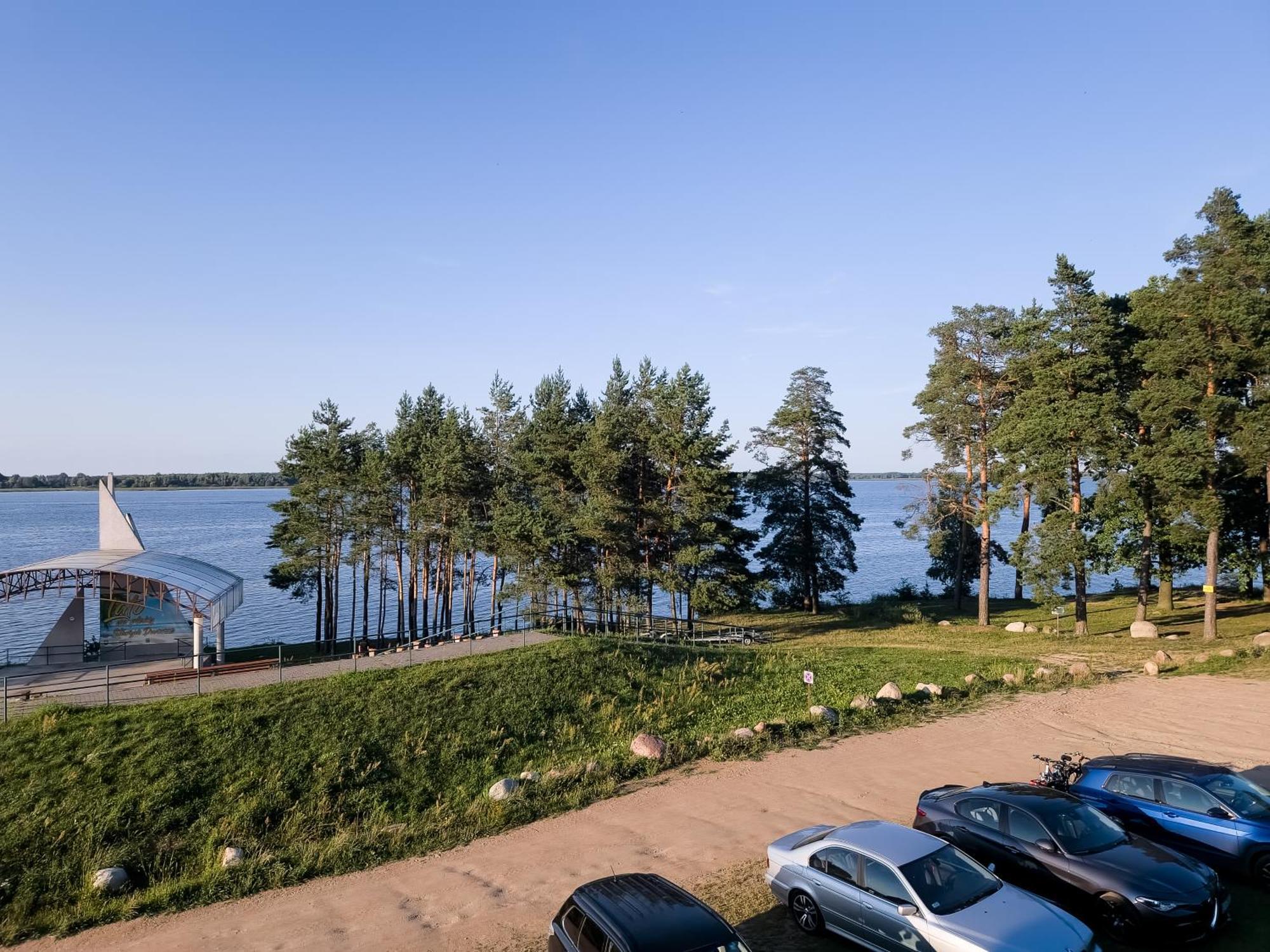 Апартаменты Zubr Nad Zalewem Luka Экстерьер фото